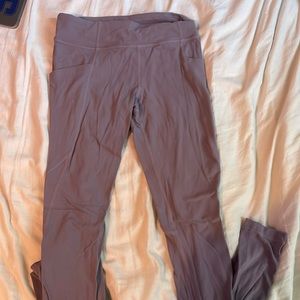 Athleta Girl Stash Your Treasure Purple Leggings